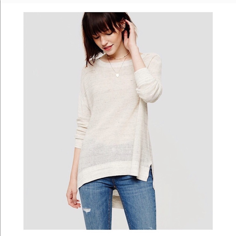 Lou & Grey Space Dye Sweater
